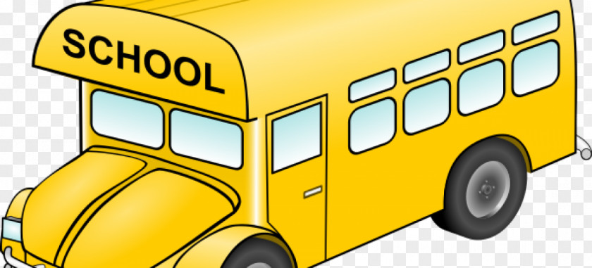 Bus Airport School Public Transport PNG