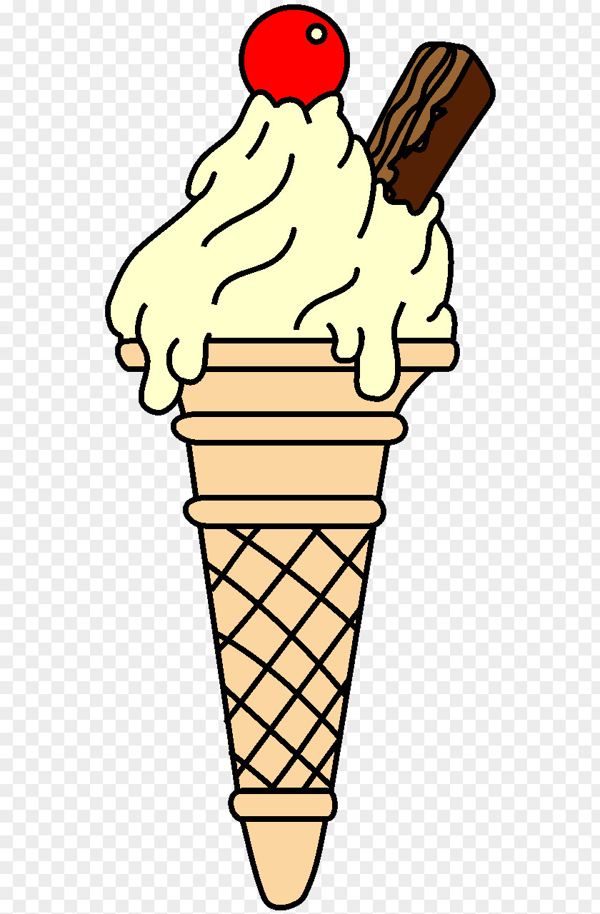 Ice Cream Cones Sundae Coloring Book Parlor PNG