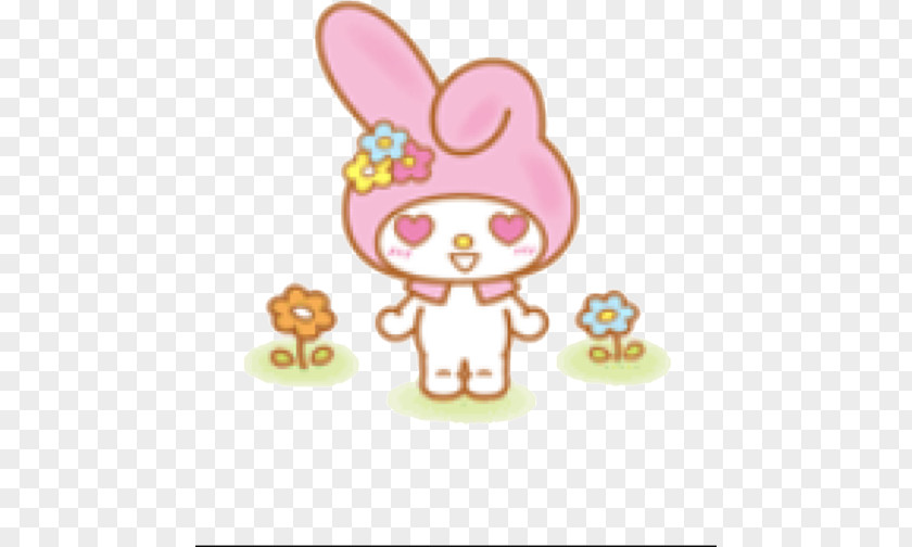 My Melody Hello Kitty Sticker Cuteness Rabbit PNG