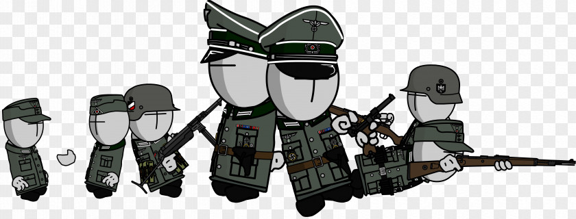 Wehrmacht Cartoon Character 21 February PNG