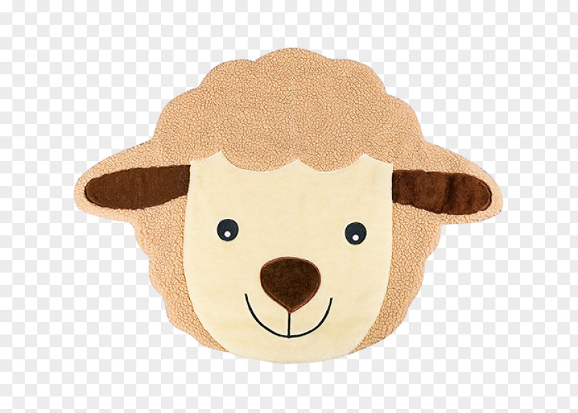 Sheep Carpet Beige Plush Brown PNG