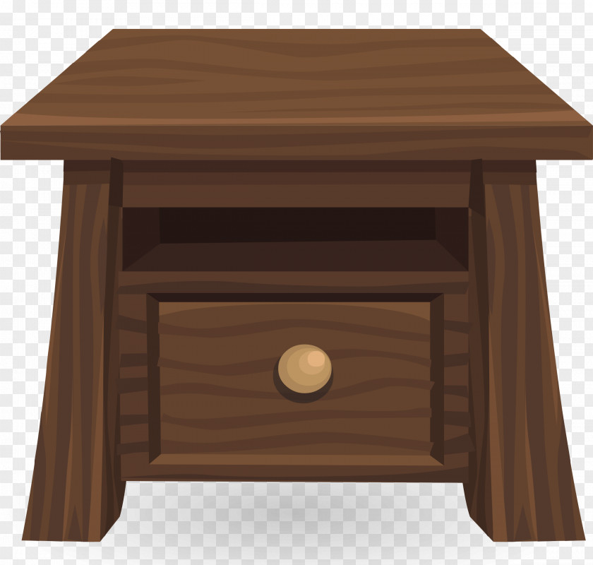 Table Bedside Tables Furniture Clip Art PNG