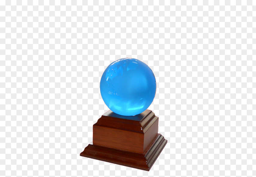 Trophy Cobalt Blue Sphere PNG
