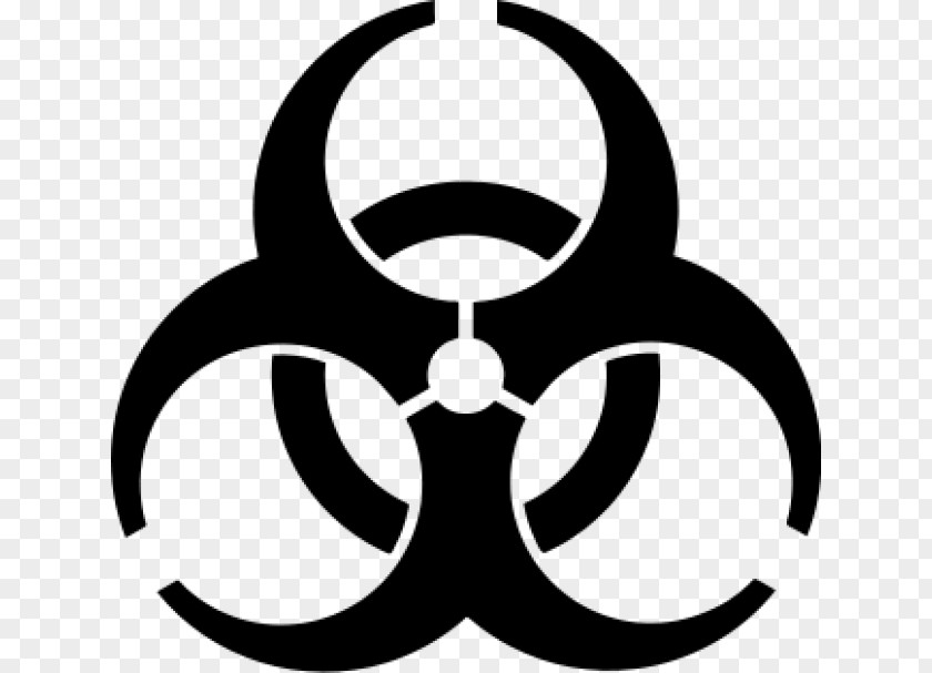 Biohazard Symbol Biological Hazard Clip Art PNG