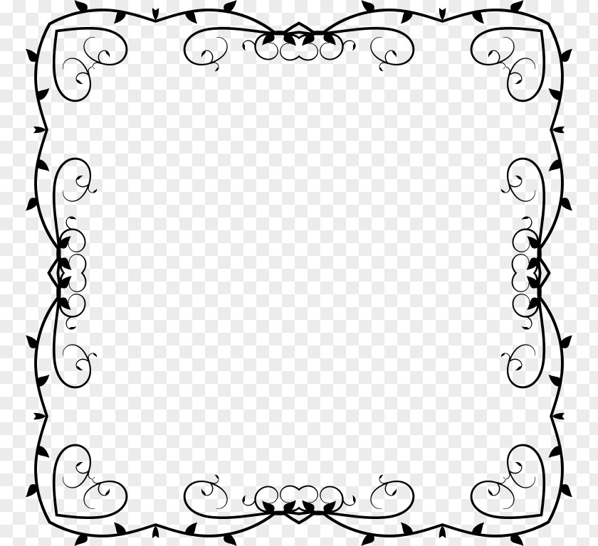 Design Picture Frames Borders And Drawing Line Art Clip PNG
