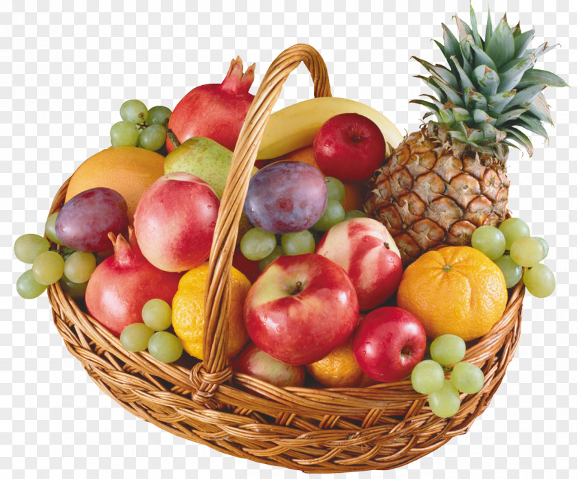 Fruit Food Gift Baskets Clip Art PNG