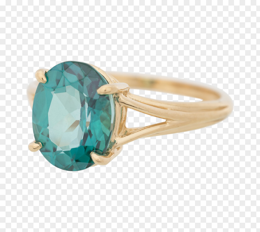 Ring Emerald Topaz Kreole Green PNG