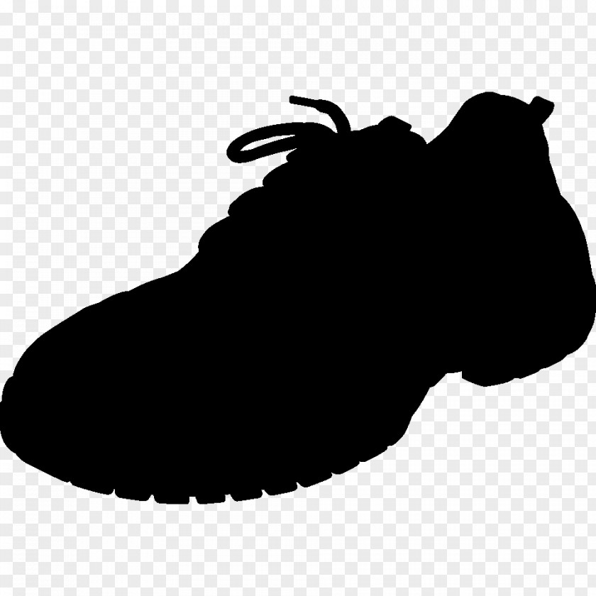 Shoe Clip Art Walking Silhouette Black M PNG