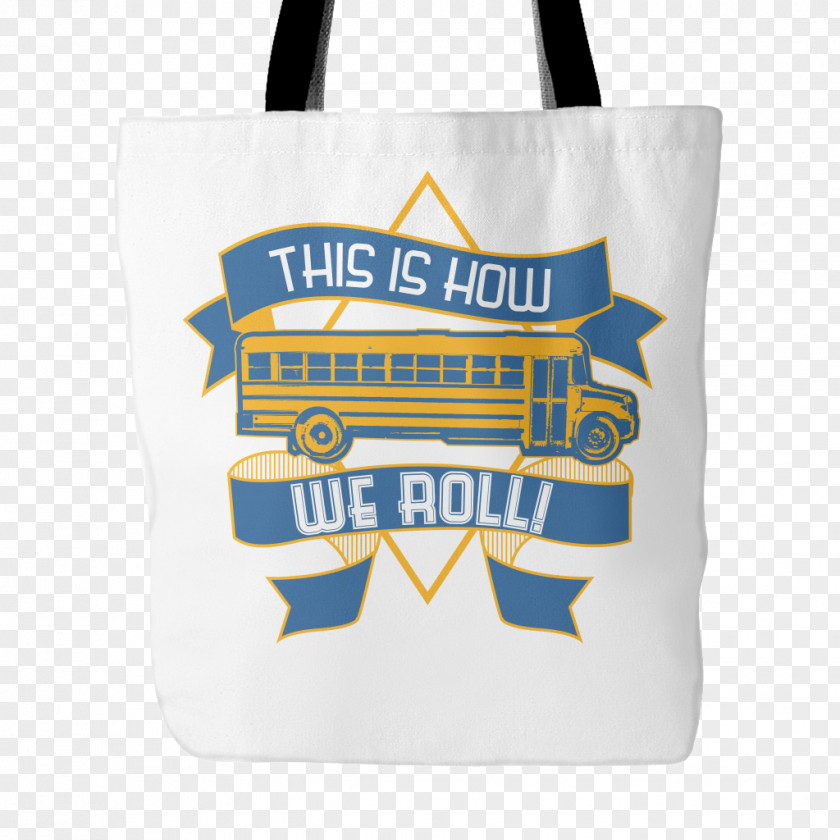 USA Female School Bus Drivers Tote Bag Font Product Brand PNG
