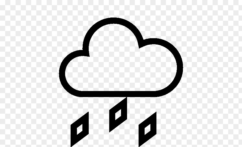 Weather Icon Hail Rain Cloud PNG