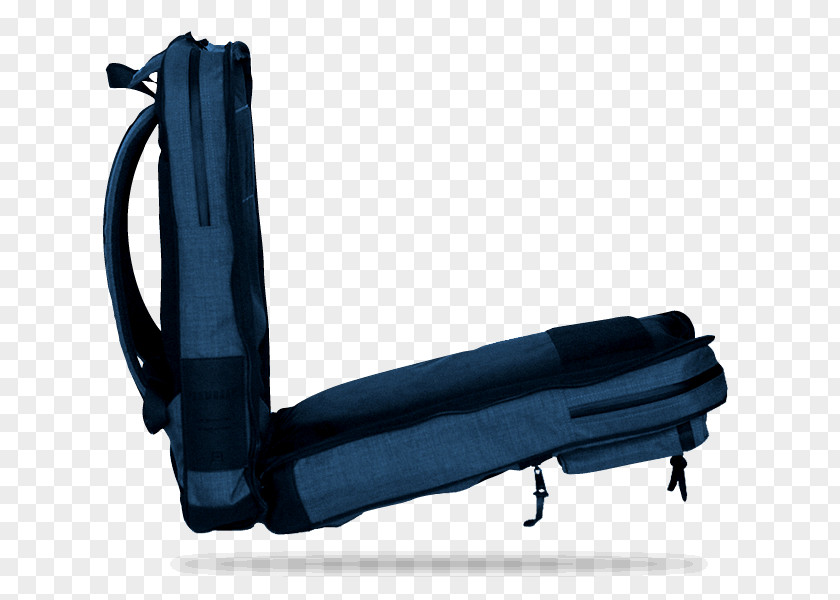 Bowhead Whale Chair Cobalt Blue Plastic PNG
