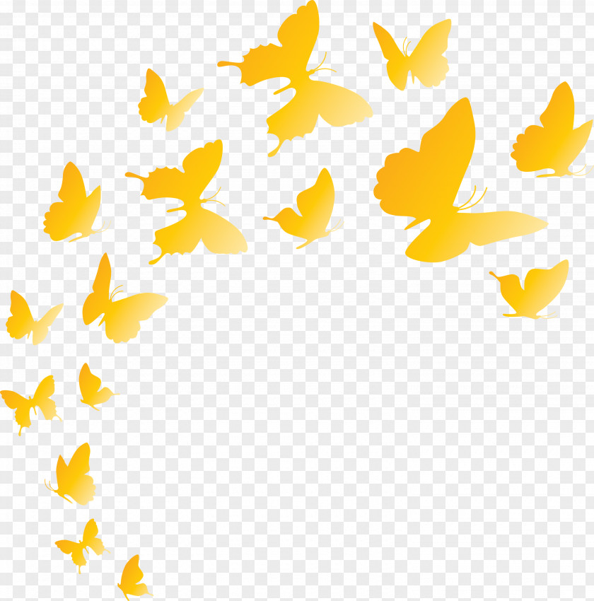 Butterfly Background Flying PNG