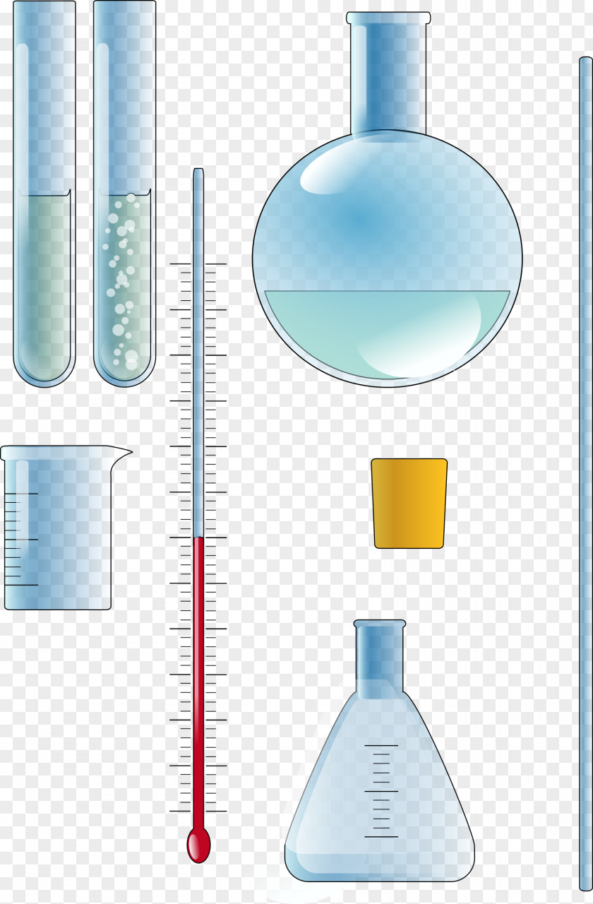 Chemistry Set Erlenmeyer Flask Clip Art PNG