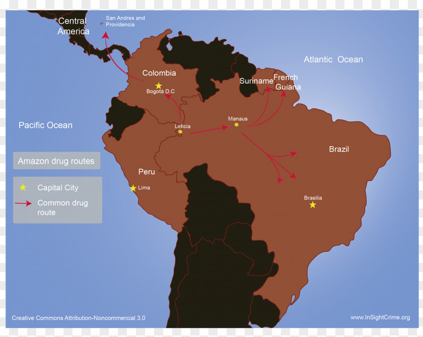 Drug Brazil Colombia Peru Illegal Trade PNG