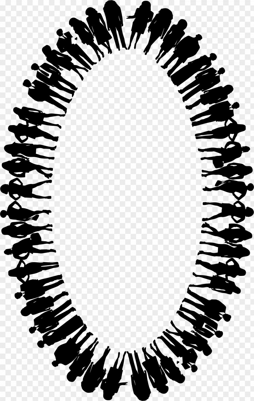 Ellipse Female Silhouette PNG