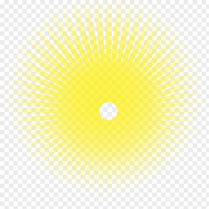 Golden Sun FIG. Yellow Circle Pattern PNG