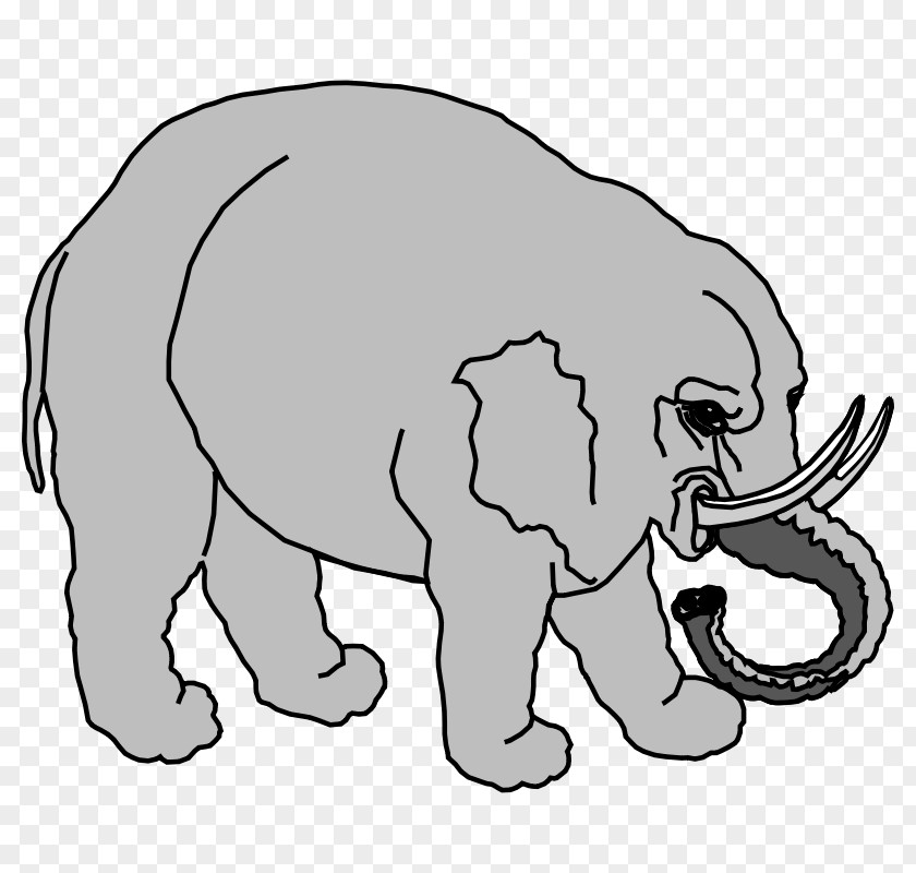 Green Cartoon Elephant Coloring Book Clip Art PNG