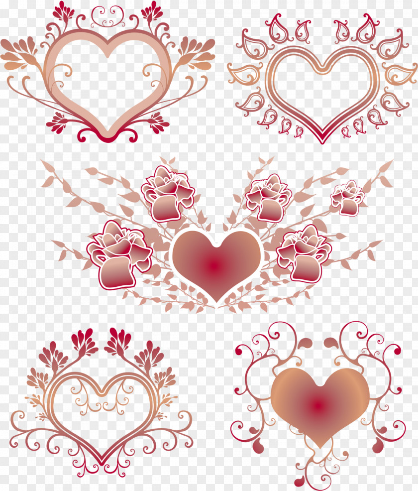 Hearts Background PNG