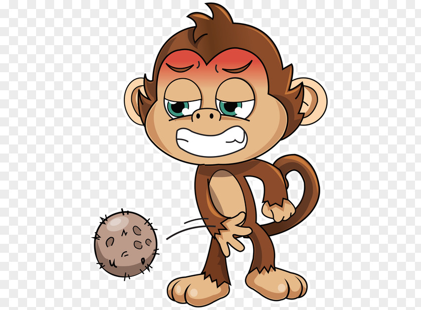 Monkey Clip Art Sticker Decal Primate PNG