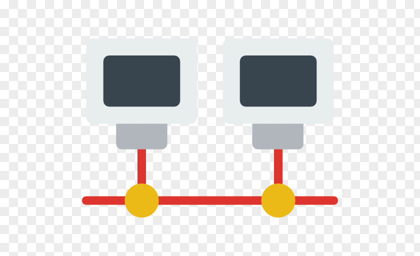 Network Topology Computer Flat PNG