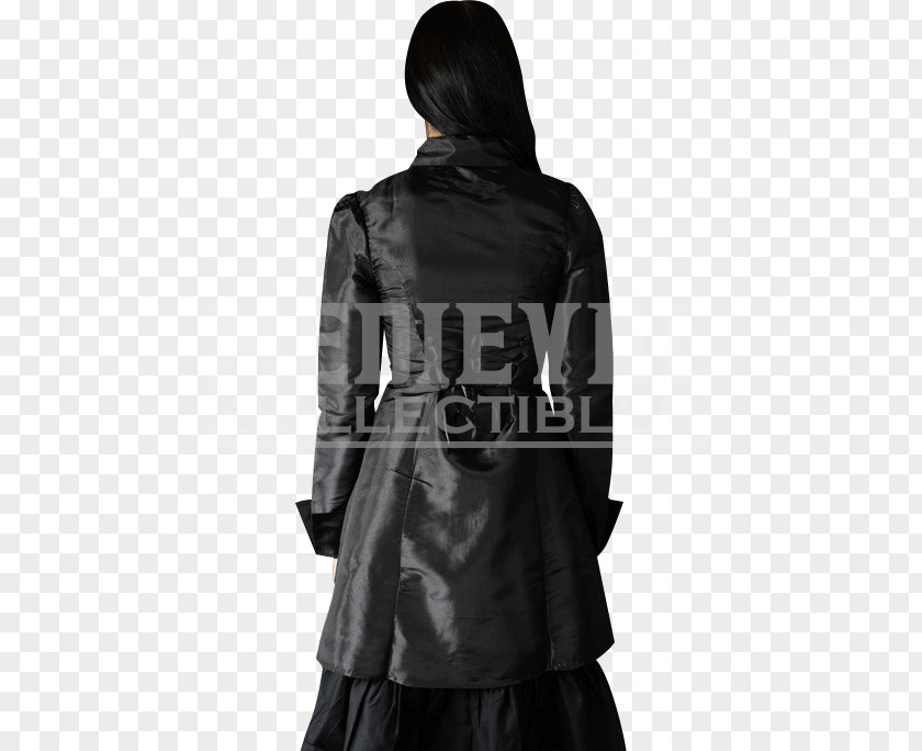 Rabbit Fur Jacket With Hood Leather M Overcoat PNG