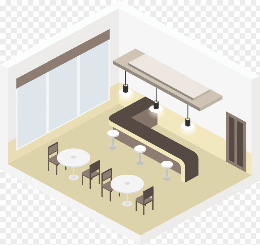 Simple Restaurant Design Breakfast Gratis PNG