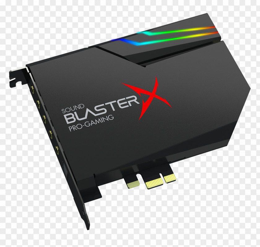 Sound Blaster X-Fi Cards & Audio Adapters Creative Technology BlasterX AE-5 Labs PCI Express PNG
