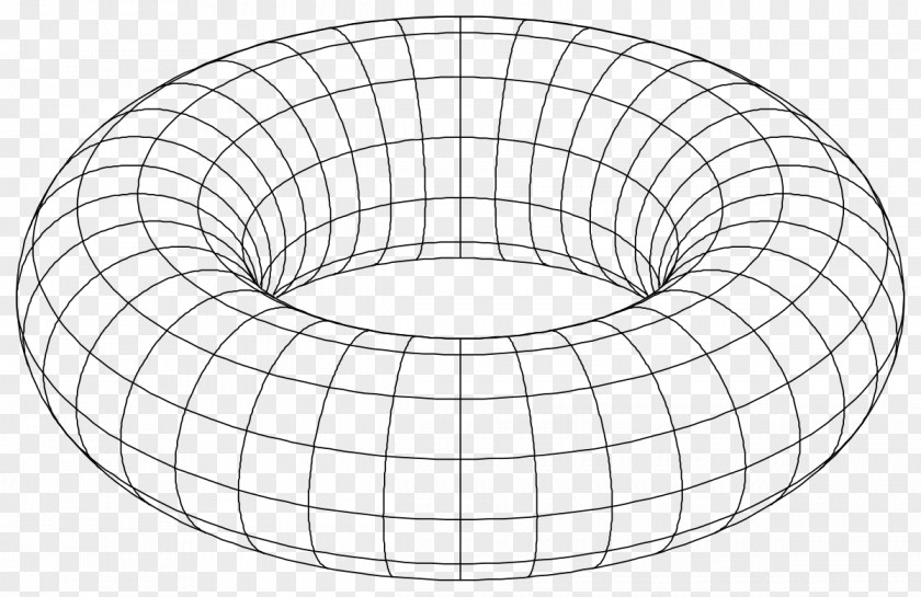 Space Donuts Torus Alexander Horned Sphere Toroid PNG