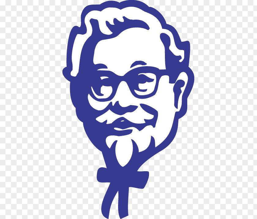 Blue Kentucky Fried Chicken Grandpa Signs KFC Fast Food Logo Meat PNG