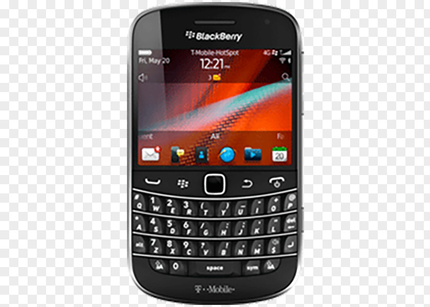 Bold BlackBerry GSM Smartphone AT&T Mobility Touchscreen PNG