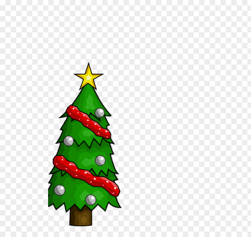 Christmas Tree Ornament Spruce Fir Clip Art PNG