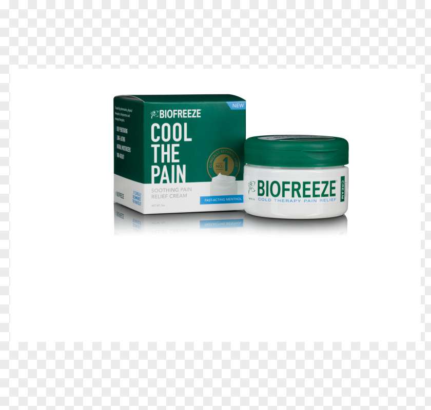 CREAM JAR Cream Biofreeze Topical Medication Skin Care Gel PNG