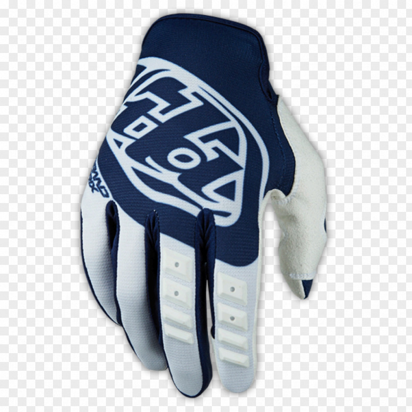 Motocros Troy Lee Designs Blue Jersey Glove Cyan PNG
