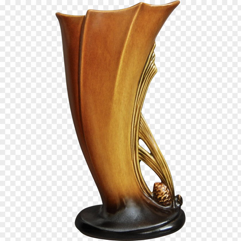 Pine Cone Vase Artifact PNG