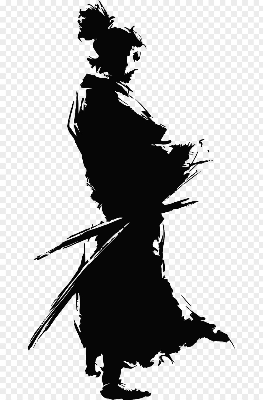 Samurai Musashi Book Kenjutsu Sword PNG