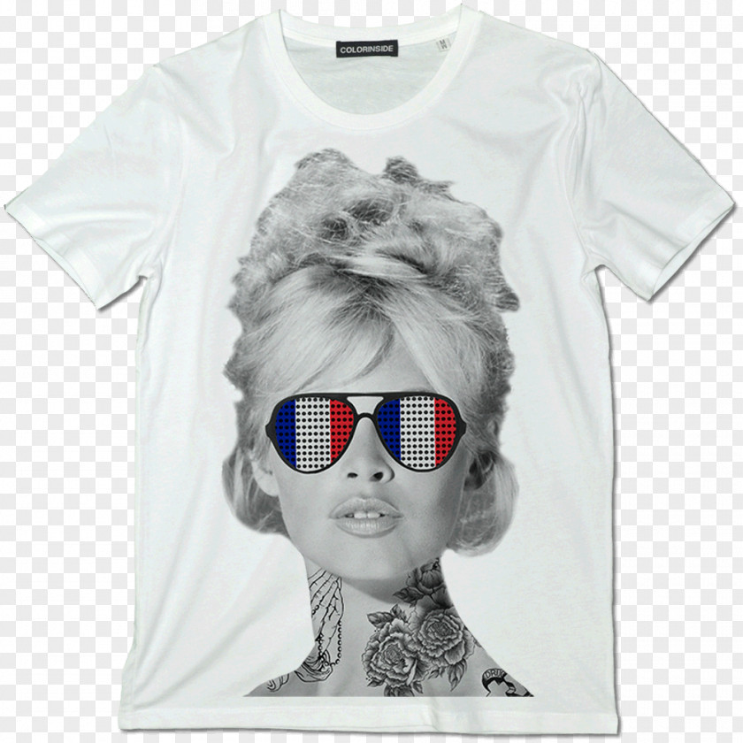 T-shirt Brigitte Bardot: My Life In Fashion Sunglasses Sleeve PNG