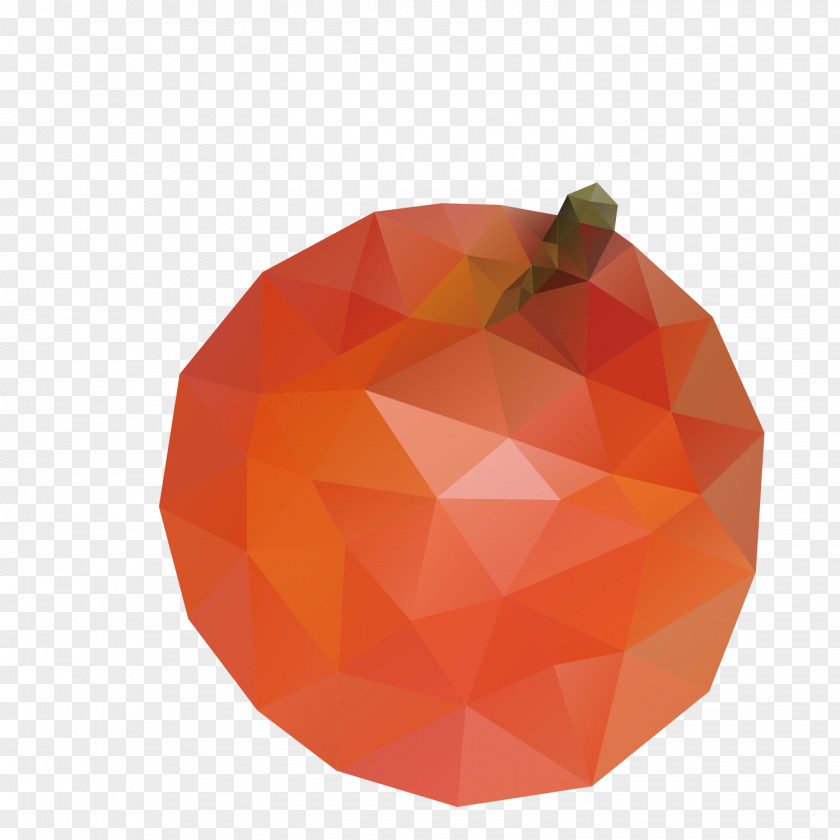 Triangle Red Orange Decoration Vector Rojo Naranja PNG