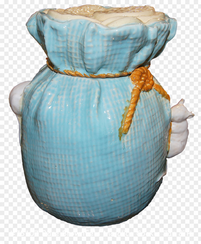 Vase Ceramic Turquoise PNG