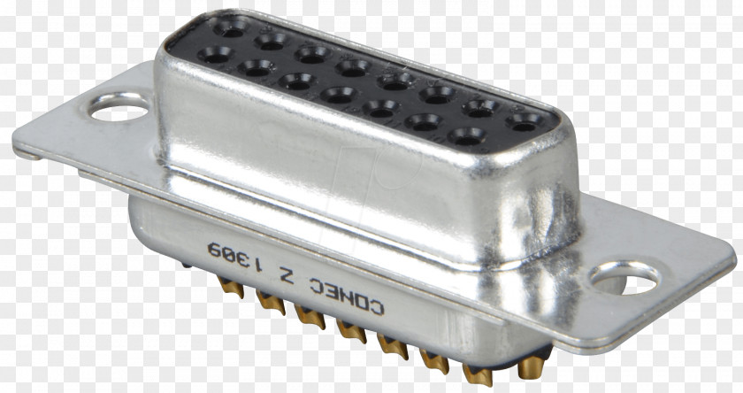 Electronic Component Electrical Connector D-subminiature Electronics Buchse PNG