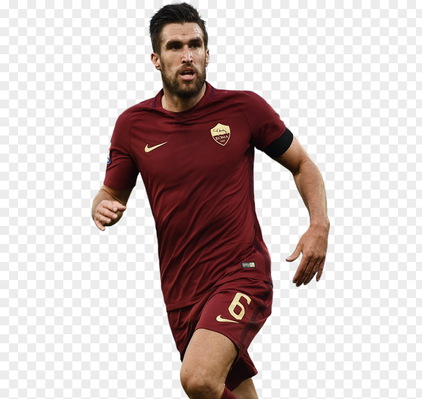 Italy Soccer Kevin Strootman A.S. Roma Football Jersey Real Madrid C.F. PNG