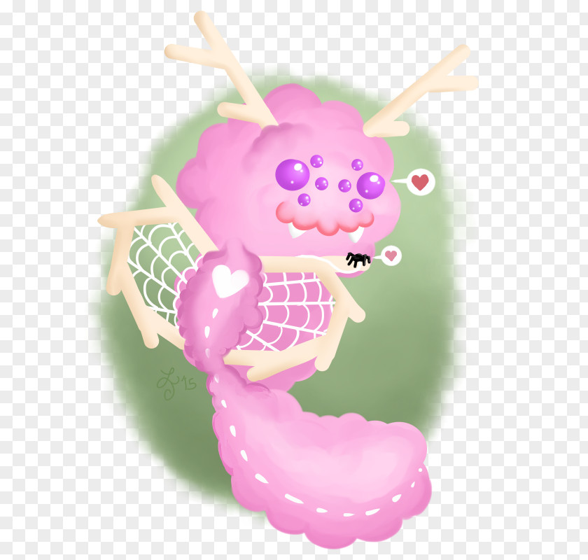 Seahorse Cartoon Pink M Legendary Creature PNG
