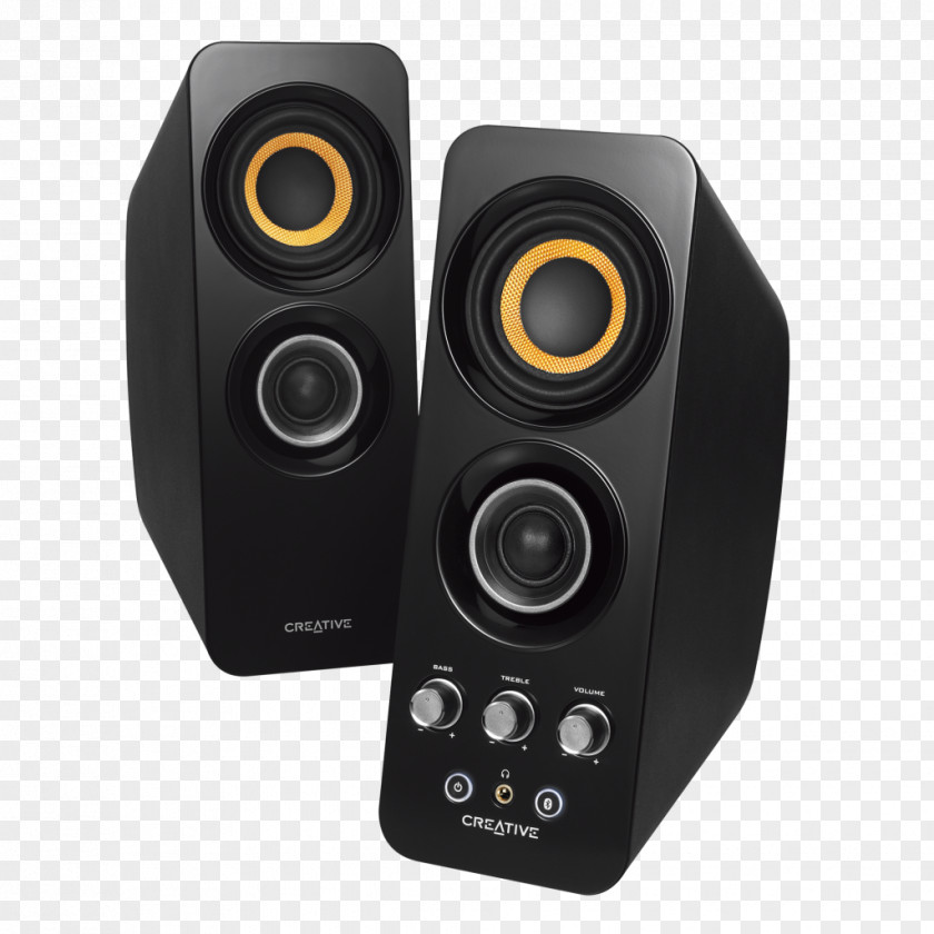 Speaker Loudspeaker Computer Speakers Wireless Creative Technology Powered PNG