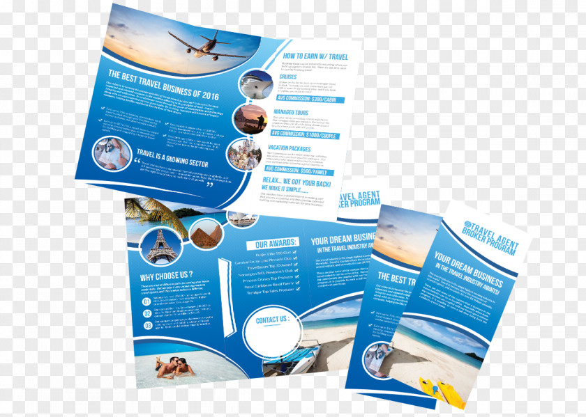 Trifold Flyer Advertising Brand Water PNG