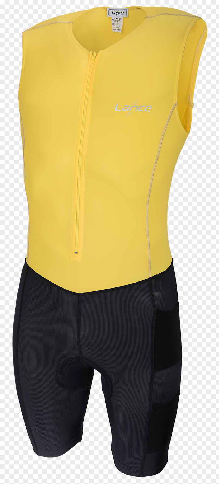 Yellow Skateboard Triathlon Wetsuit Castelli Clothing Swim Briefs PNG