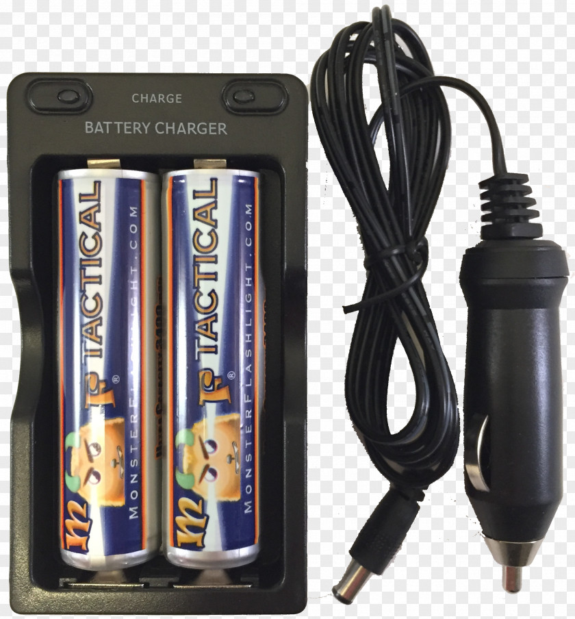 Battery Charger Lithium-ion Rechargeable Electric Flashlight PNG