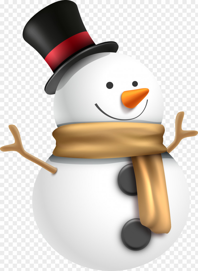 Hat Vector Snowman PNG