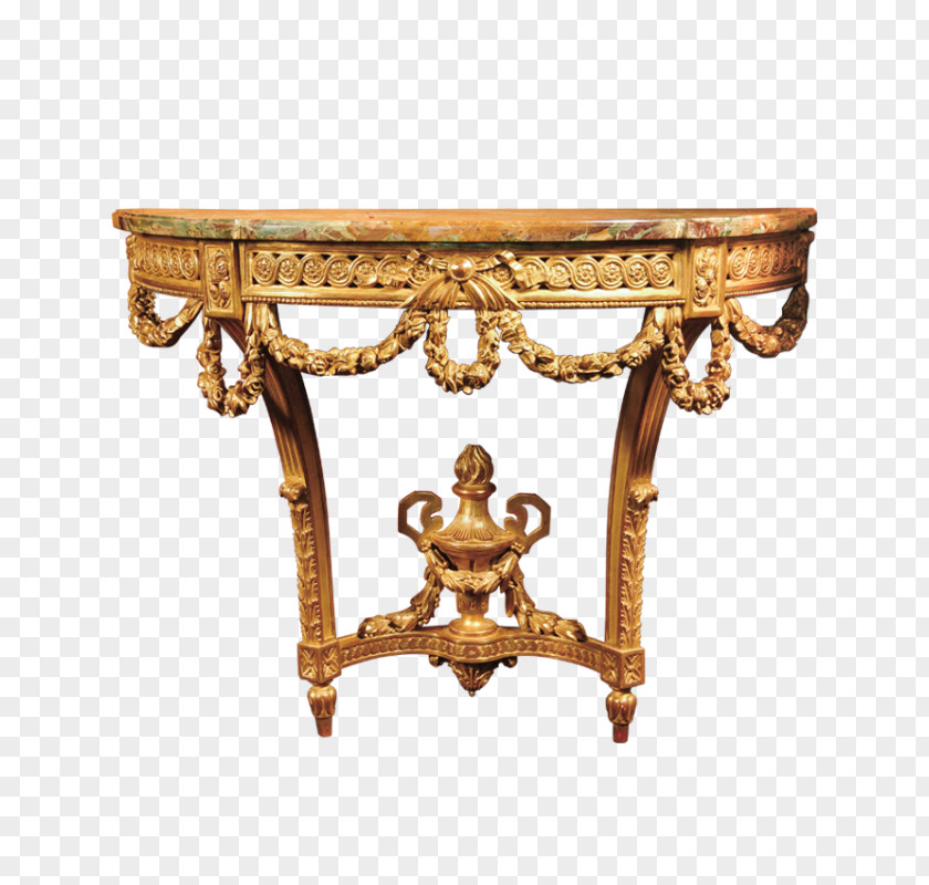 Table Louis XVI Style Quinze Furniture Ateliers Allot Frères PNG