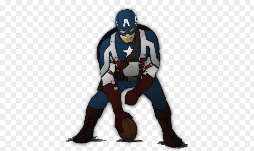 Captain America Headgear Animated Cartoon PNG