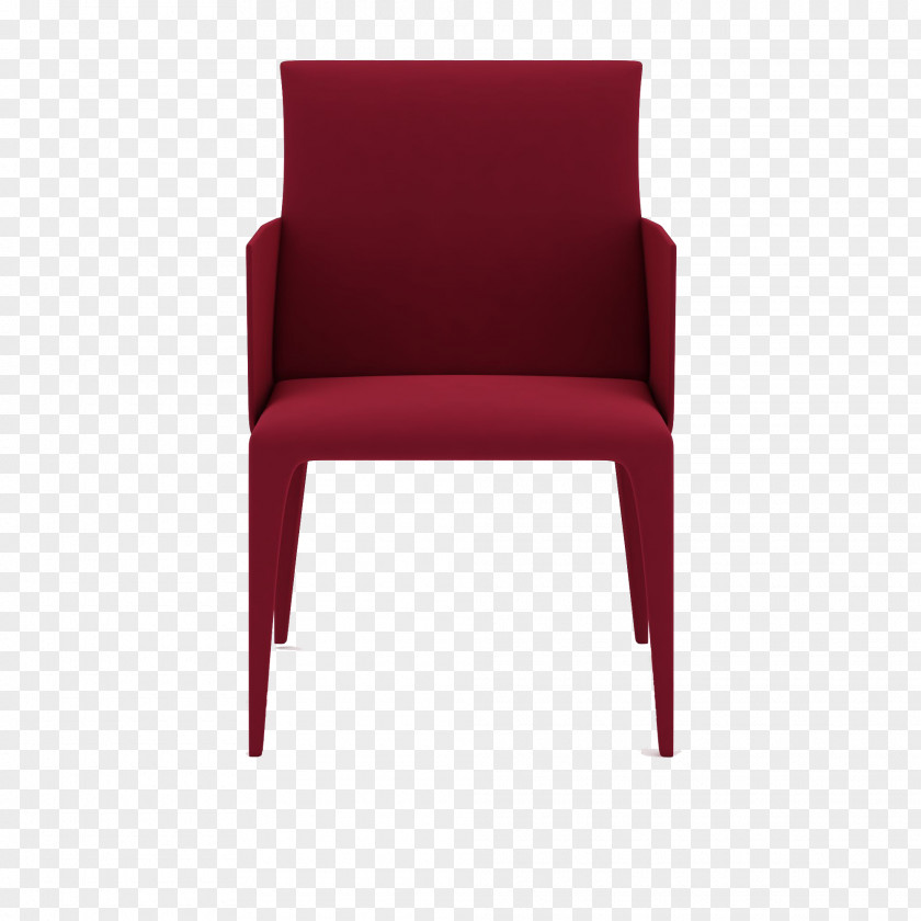 Red Armchair Chair Couch Cushion PNG