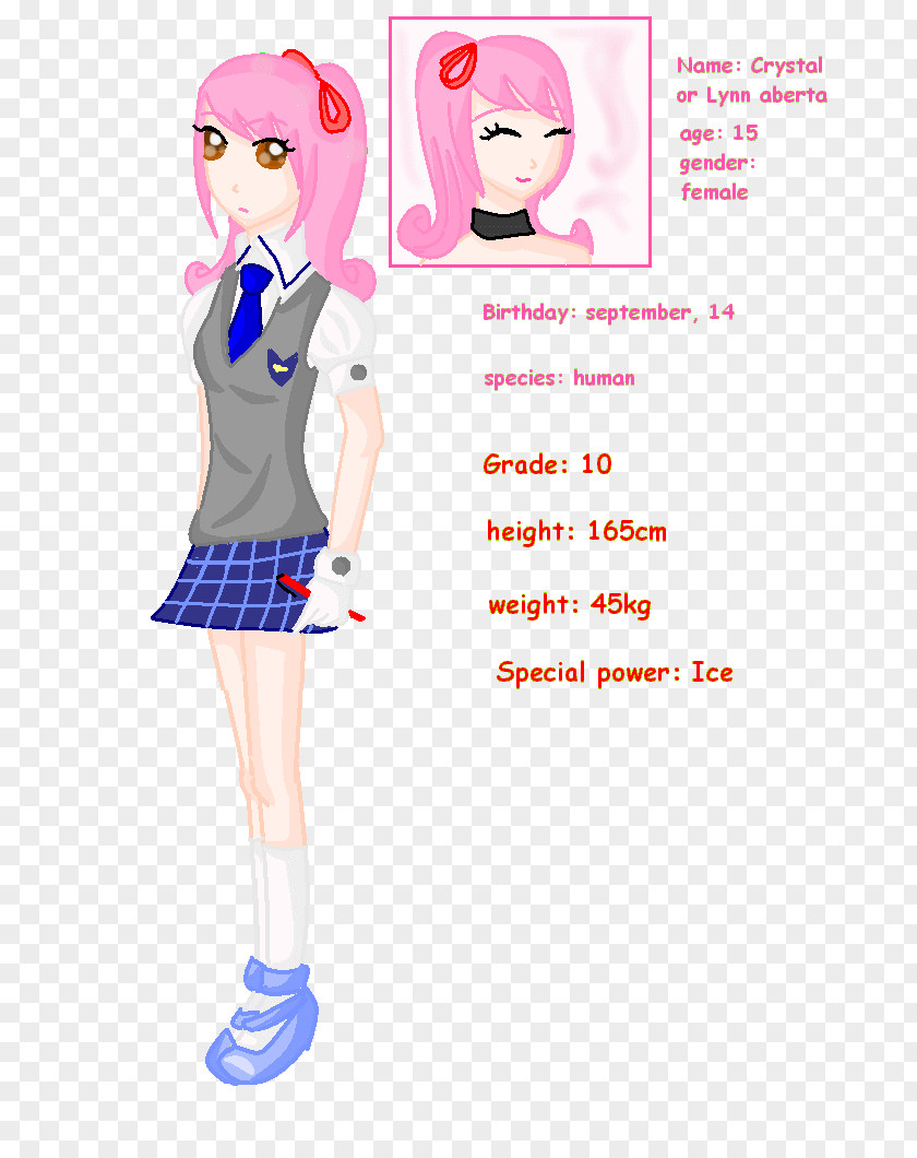 School Uniform Cartoon Costume PNG